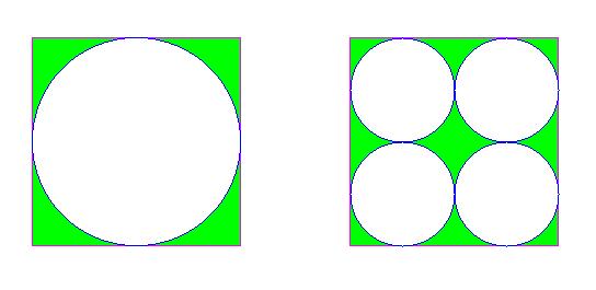 2 Teken een (echt) parallellogram waarvan de oppervlakte één derde is van de oppervlakte van een A4-blad. Eén van de zijden van het parallellogram moet echter wel 10 cm lang zijn.