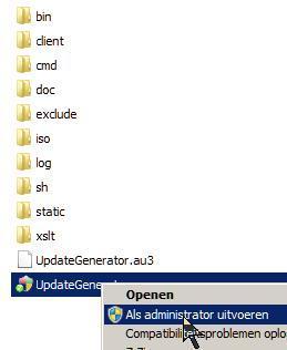 Stap 2. Uitpakken Start de Windows Verkenner en ga naar de map waar de download is opgeslagen. Het WSUS pakket is gecomprimeerd in een ZIP-bestand en moet eerst uitgepakt worden.