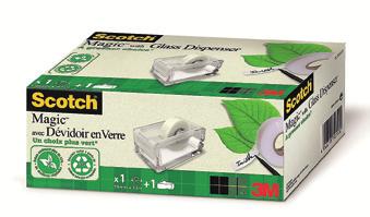 A greener choice* *Een groener alternatief voor de bekende Scotch Magic Tape 810:
