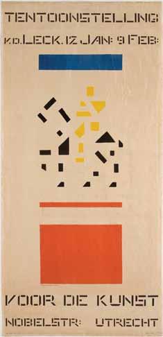 Van der Lecks verwijdering van De Stijl gaat gepaard met een verwijdering van zowel Mondriaan als de radicale abstractie. Leck altijd situaties uit de werkelijkheid als uitgangspunt nemen.