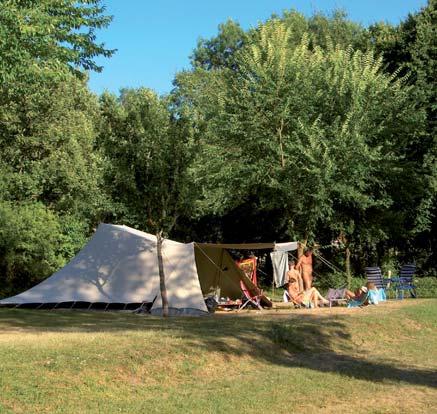 Hier kunt u genieten van de kleine maar charmante campings van de Périgord.