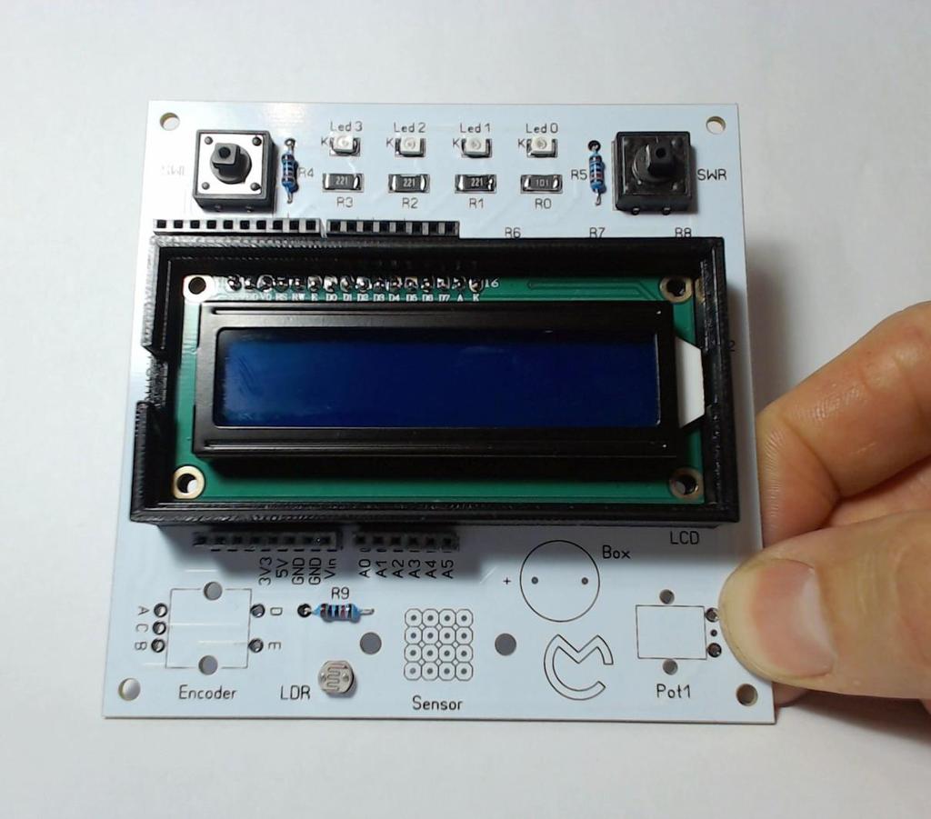 LCD-scherm Steek de 16-polige