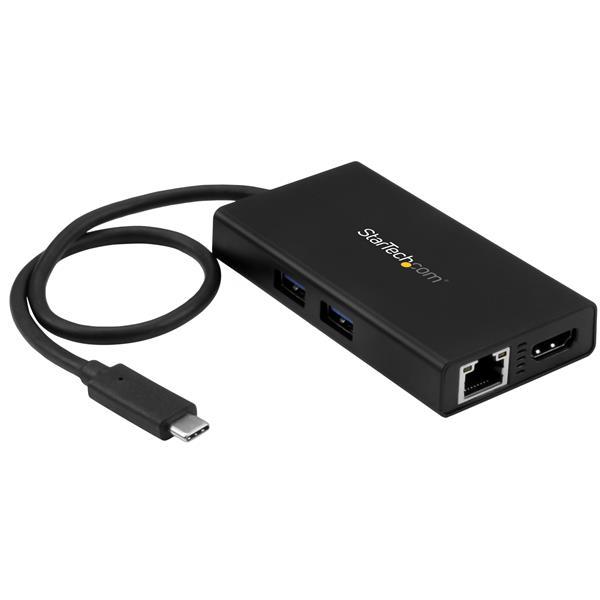 USB-C multiport adapter voor laptops - Power Delivery - 4K HDMI - GbE - USB 3.0 Product ID: DKT30CHPD Hier is een absoluut noodzakelijke accessoire voor uw voor USB-C geschikte laptop.