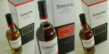 1% - Tomatin 1999, heeft een eerste rijping in re-fill American oak cask en is daarna overgeheveld naar een European oak cask die voorheen gebruikt werd voor tempranillo wijn.