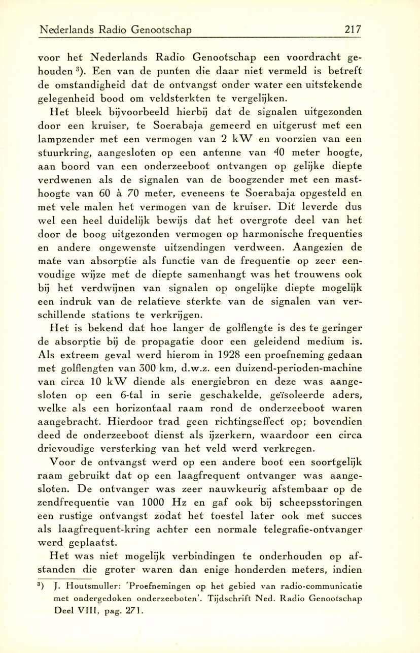 N ederlands Radio G enootschap 217 v o o r h e t N e d e r la n d s R a d io G e n o o ts c h a p een v o o r d r a c h t g e h o u d e n 3).