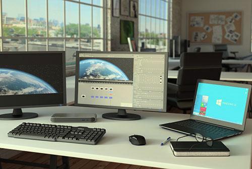 Dit hoogwaardige dock combineert prestatie met eenvoud, om een 1-kabelige oplossing te creëren die zeer geschikt is voor creatieve professionals zoals onder andere videoproducenten, grafische en