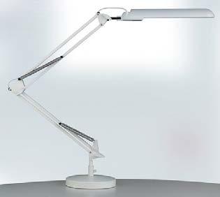 Daylight LED lampen Lamp: 3010 lux op 15cm en 900 lux op 30cm Hoogte: 23,3 cm Gewicht: 0,5 kg incl.
