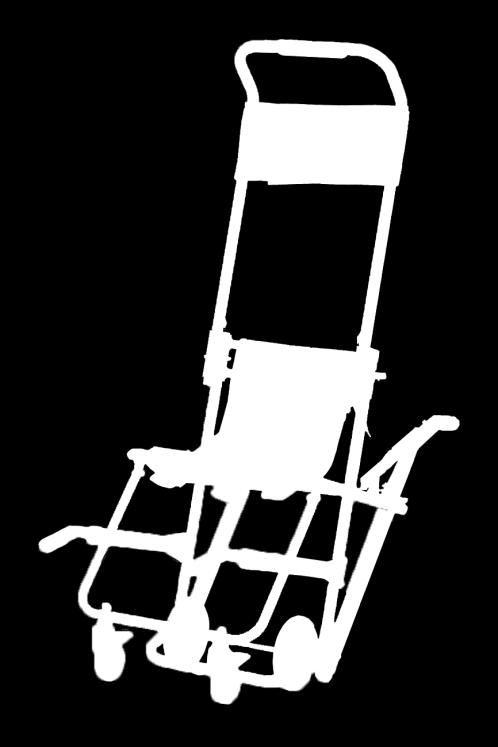 304022019 Evacuatie stoel Spencer 406 evacuatie stoel met armleuningen.