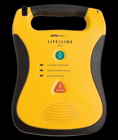 De Lifeline AUTO AED geeft automatisch een stroomstoot wanneer dat na het analyseren van het hartritme door de AED