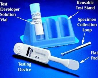 Alternatives: Oral fluid tests