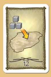 Kaart 6, 13 en 19: De speler ontvangt het afgebeelde