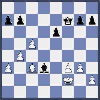 3 e bord: Thijs Dam - Victor van Bergenhenegouwen ½ - ½ Thijs moet zoiets hebben gedacht van Ik haast me suf vanuit Den Haag om hier op tijd te komen om te schaken... dan ga ik zitten schaken ook!