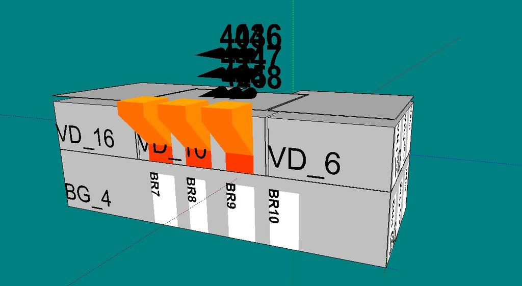 2.3.3 Berekening warmtestralingsflux Brandruimte BC3 Figuur 4: Weergave Pintegraal bij een brand in het appartement gelegen op de 1 e verdieping (Oostgevel BC3) De hoogst gemeten (maatgevende)