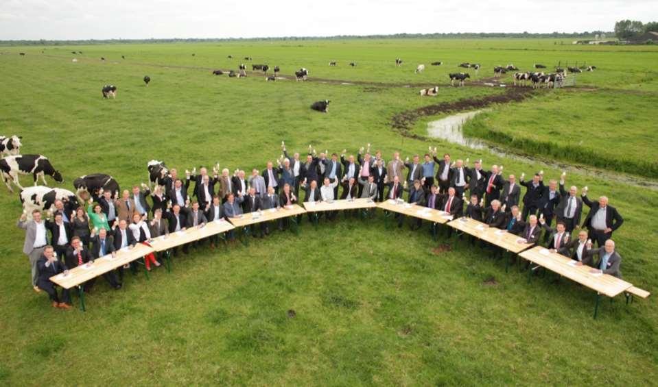 2012: Convenant weidegang Doel: om koeien zoveel als mogelijk weidegang te