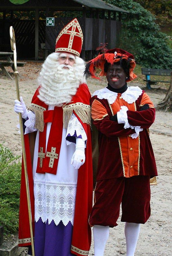 6. Bekijk de foto en praat met je begeleider. Wat weet je van Sinterklaas? Beantwoord de vragen: Hoe ziet Sinterklaas eruit? Hoe oud is Sinterklaas? Wanneer is hij jarig? Waar komt hij vandaan?