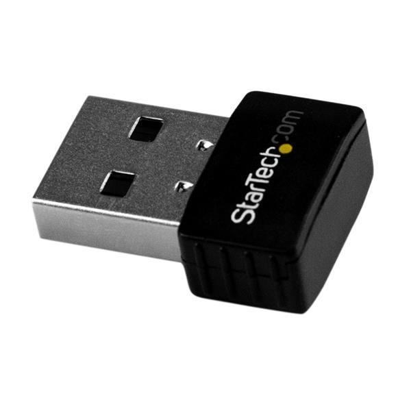 USB Wi-Fi adapter - AC600 - Dual-Band Nano adapter - draadloos Product ID: USB433ACD1X1 Deze USB Wi-Fi adapter voegt dual-band draadloze connectiviteit toe aan uw laptop, tablet of desktopcomputer,