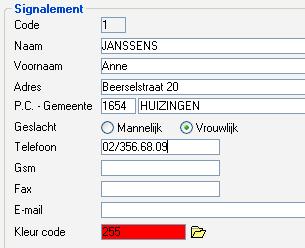 Te herhalen voor elke praktijk indien een Pass MyCareNet voor verschillende praktijken is aangevraagd Stap 3 Nakijken van het telefoonnummer Het telefoonnummer van de verantwoordelijke van de