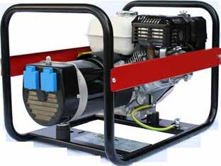 52 Benzinegeneratoren + Optioneel Motorolie 10W30 595,- 549,- GM-Tool generatoren Kwaliteitslijn Honda generatoren