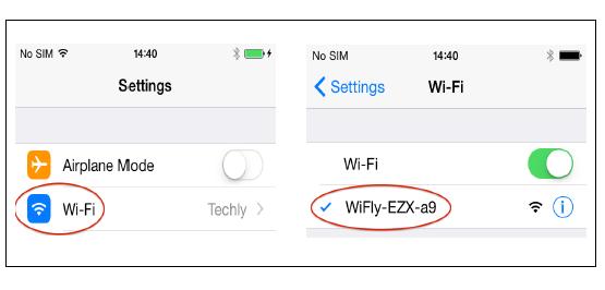 5. Externe Wi-Fi module configuratie LET OP! : de volgende registratie dient gedaan te worden in de buurt van de Wi-Fi module (niet meer dan 3-4 meter uit de buurt).