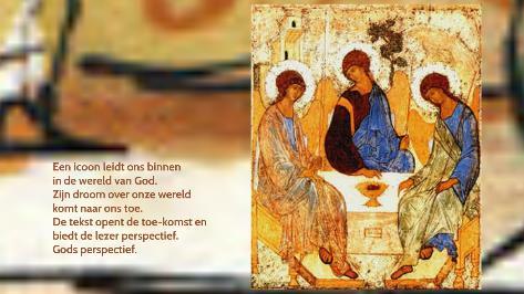 We kennen iconen vooral vanuit de orthodoxe kerken waar ze een belangrijke rol spelen. Iconen verbeelden iets van de wereld van God.