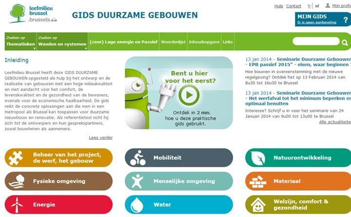 Referentie Gids Duurzame Gebouwen: