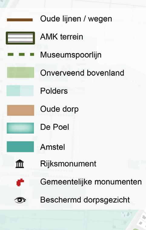 Ook de Ouderkerkerlaan is van historisch belang omdat deze als representatief wordt gezien voor de ontwikkeling van het ontginningslandschap.