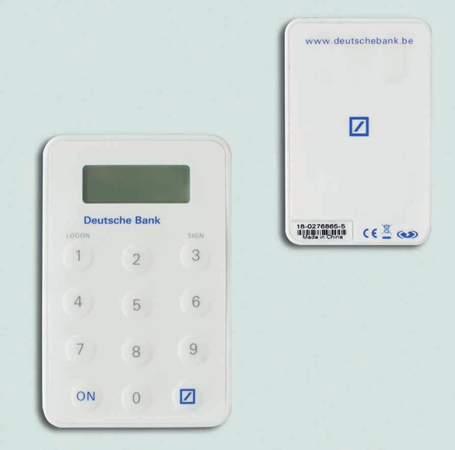 Suradam Afvoer Gluren Veilig bankieren met Online Banking en MyBank. Snelle handleiding van de  digipass - PDF Free Download