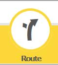 2.1.6.2 Route berekenen Dit kan door het ingeven van een vertrekpunt en bestemming of door het slepen van de iconen en naar de kaart op het gewenste vertrekpunt of de gewenste bestemming.
