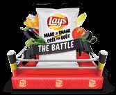 Zaventem 10 december 2012: Het Lay s assortiment is in de loop der jaren uitgebreid met Lay s SuperChips, Lay s Sensations, Lay s Sticks en Lay s Light naast de gewone chips.