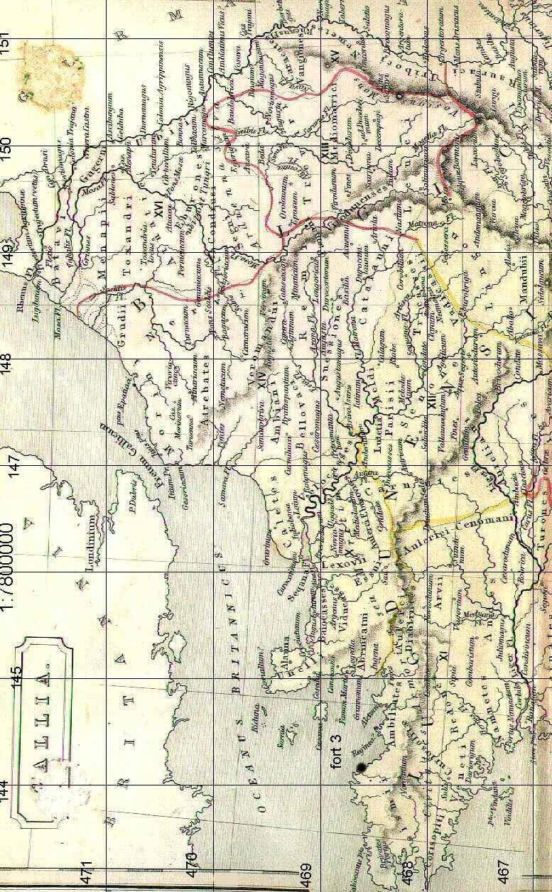 Kaart 2 (Romeins