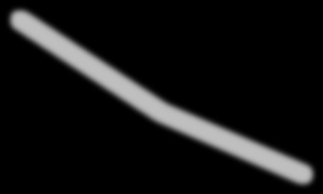 De oranje lijn stelt de 5 gemeten diffusiebeelden voor en tevens is de lineare regressie van de helling het 6e ADC-beeld.