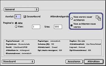 6 Afdruktips Tijd besparen Stel de volgorde in waarin het document de pagina's moet afdrukken. Geld besparen Druk een dubbelzijdig document af. Druk meerdere pagina's af op één vel papier.