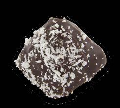 00580 Amandel marsepein basis met chocolade cremé vulling, omhuld met pure