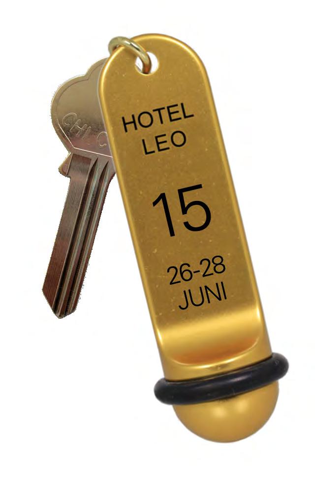 Vijftig heren- en damesteams uit heel Nederland zullen gedurende drie dagen genieten van de luxe die je van een sterrenhotel mag verwachten Hotel Leo: de plek waar alles mogelijk is.