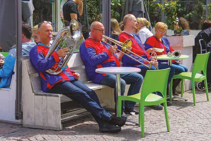 De bezoekfrequentie verschilt sterk per cluster.