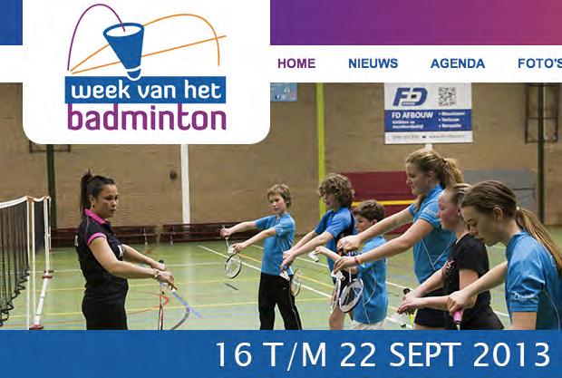 Week van het Badminton.