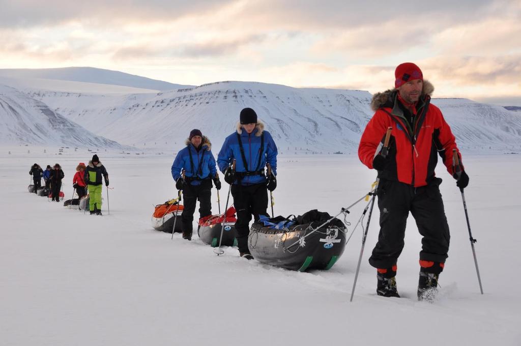 MINI-EXPEDITIE IN SPITSBERGEN MET DIXIE DANSERCOER 11 19 MAART 2018 Zit het echte avontuur in uw bloed? Klaar voor een echte expeditie op het ijs?