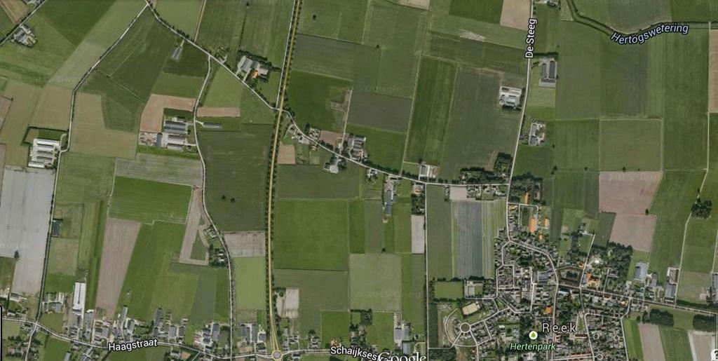 AANLEIDING Het gaat om een landschappelijke inpassing voor een vormverandering en