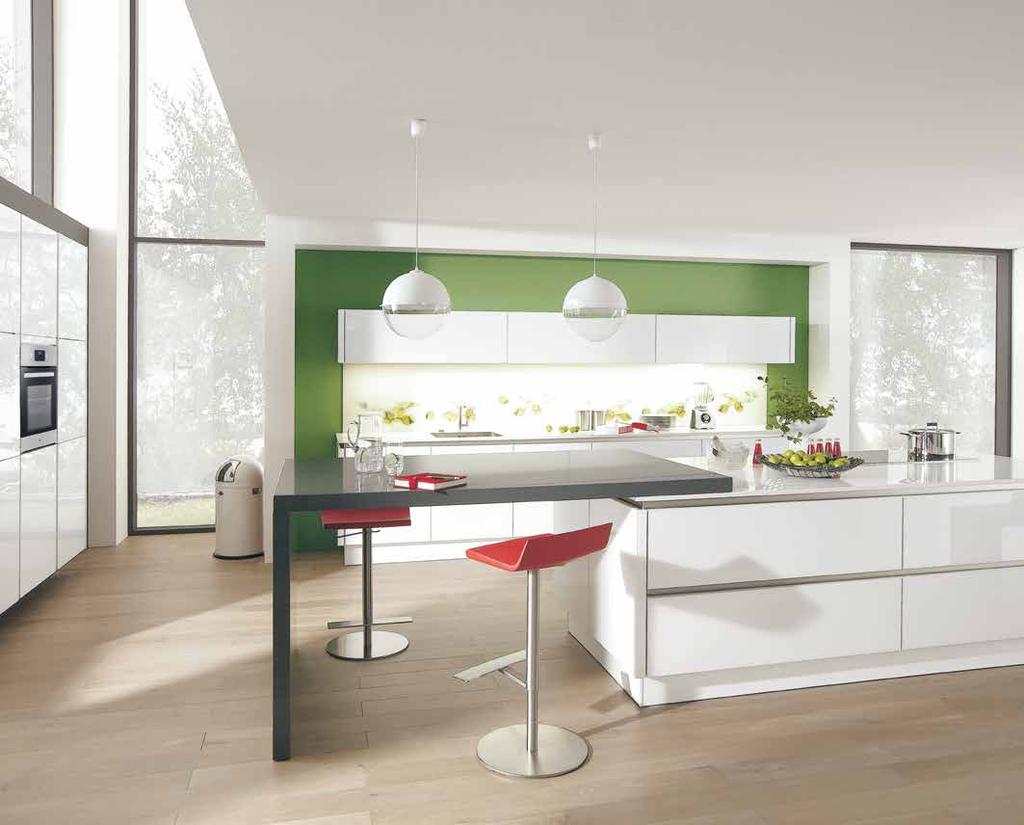 Design en lifestyle in één Zoekt u naar een frisse keukenopstelling die aansluit bij uw moderne