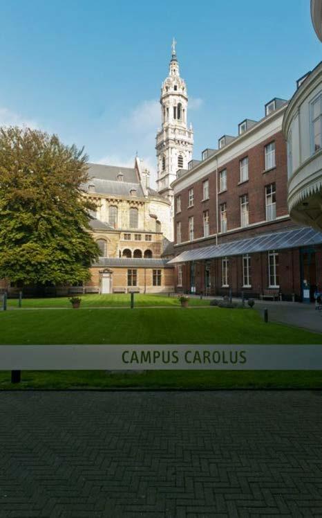 Campus Antwerpen Campus Brussel Campus Leuven Metropool en studentenstad Hoofdstad van Europa, internationalisering, ook @home