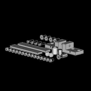 5,0 625 60-000 Idem Onbewerkt 6,0 625 688-006 Alu afdekprofiel voor spandraadsysteem RAL 010 wit 5,0 625 60-006 Idem RAL