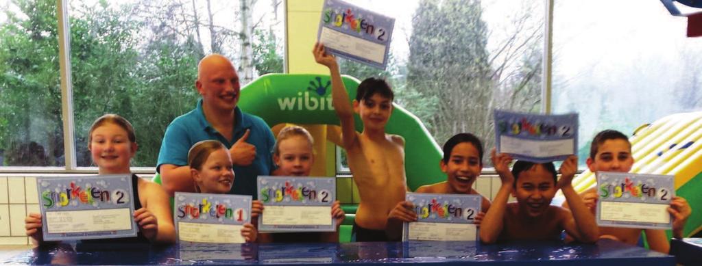 Zwemvaardigheden De week daarna, op 19 februari werd er weer druk gesnorkeld in Zwembad Kerkpolder. Dat doen we elke week, maar nu ging het om het felbegeerde papiertje.