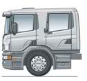 Scania CrewCab Lange Scania CrewCab Scania cabine met lage instap De lage-instapcabines met drie dakhoogtes zijn ideaal voor bijvoorbeeld distributievoertuigen, vuilniswagens, wegenvegers en andere