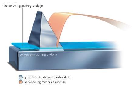 Orale opioïden met directe afgifte Komt niet overeen met profiel typische doorbraakpijn