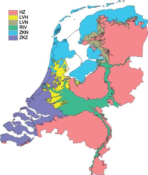 19 Hoge Zandgronden Laagveen-Holland Laagveen-Noord Rivierengebied Zeeklei-Noord Zeeklei-Zuid Resultaat broedpaartellingen in gebieden met collectieve SAN-pakketten in Noord- en West-Nederland in