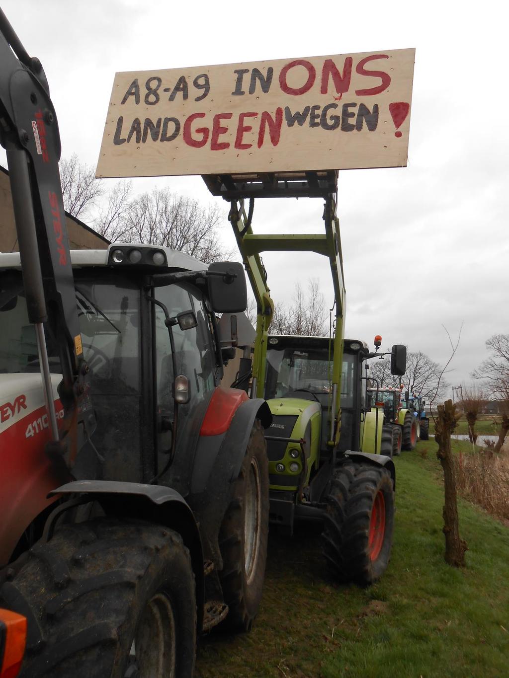 Protest op 6 februari 2016 van agrariërs