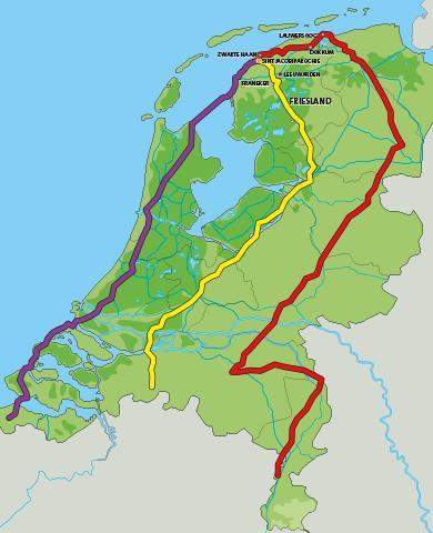 5. Pelgrimsroutes Sinds 2011 staat de Noord Friese plaats Zwarte Haan op de kaart als startlocatie van de noordelijkste aanlooproute naar het Spaanse Santiago de Compostela.