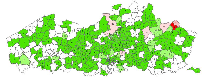 sportvelden en openbaar groen lokale vervuilingen maatregelen, bv.