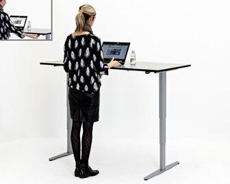 per 4 50-41605 185,00 1 Bureautafels elektrisch hoogteverstelbaar Werktafel voor staand/zittend werken Ropox Ergo Desk Ergo Desk is een eigentijdse