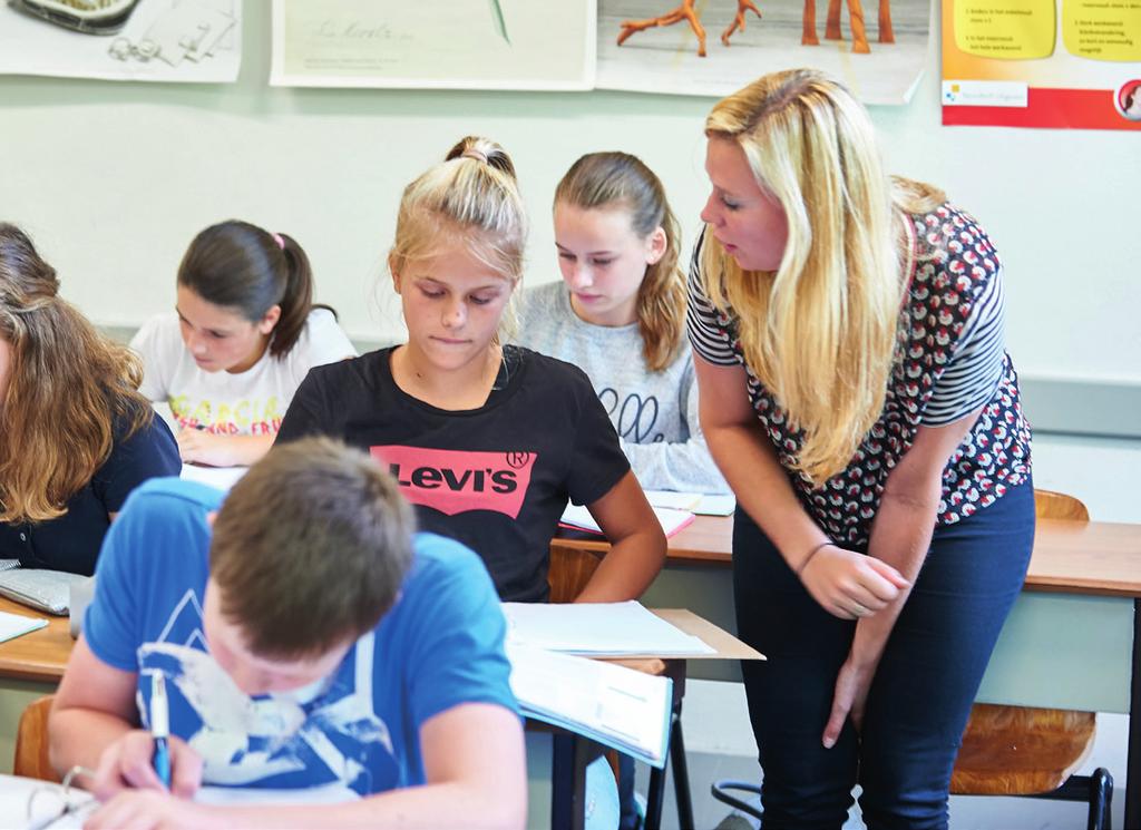 Andere zijn verplicht in de onderbouw, maar keuzevak in de bovenbouw: aardrijkskunde, geschiedenis en biologie bijvoorbeeld.